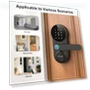 Thumbnail Smart WiFi Door Lock with Handle — Smart Home Security, SMONET