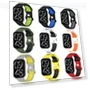 Two-Tone Silicone Watch Strap — Fitness Bands, Luouichun