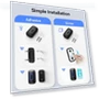 Thumbnail Wireless Doorbell with RGB Light — Kits, TECKNET