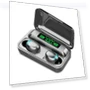 Bluetooth Headset with LED Backlight and Touch Display — Audio Gear, QUEED