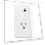 WiFi Wall Touch Light Switch with USB Type-C Outlet — Outlet Switches, Neoglint