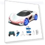 Concept Car with Remote Control and LED Lighting — Remote Control Cars, Toy
