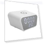 Smart Digital Alarm Clock with Wireless Charger — Alarm, Honor Electronics