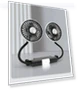 Dual Car Cooling Fans for Back Seat — Cooling Fan, IKEA Supermarket