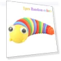 3D Finger Fidget Slug Caterpillar Stretchy Sensory Stress Toy — Blocks, TinyJoy