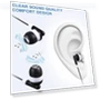 Thumbnail Bulk Earbuds with Wire — In-Ear Headphones, Konohan