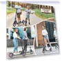 Thumbnail Foldable Kick Scooter with Adjustable Handlebar — Push Scooters, WAYPLUS