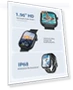 Thumbnail Bluetooth MP3 Player Watch — Wearable Accessories, AGPTEK