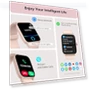 Thumbnail Smart Watch for Women — Smartwatches, Tensky