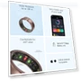 Thumbnail Ultra-Thin Titanium Smart Ring — Smart Rings, POBOVi