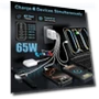 Thumbnail 65W 6-Port USB C Wall Charger — Chargers, Shenzhen Xihuida Electronics Co., Ltd.