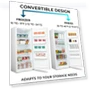 Thumbnail Convertible Upright Freezer/Refrigerator — Mini Fridges, Kenmore