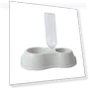 Automatic Feeder Water Dispenser with Raised Stand — Feeders, Smart Pet Supplies
