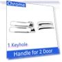 Chrome Smart Car Door Handle Cover — Chrome Trim & Accessories