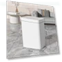 Smart Trash Can for Bathroom with Automatic Bagging — Kitchen Cans, Serene Homes