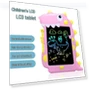 Cartoon LCD Writing and Drawing Board for Kids — Drawing Boards, Super Go
