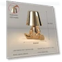 Gold Bedside Lamp with USB Touch Dimming — Lamps & Shades, Cosy Homes