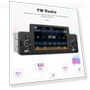 5-inch HD Wireless CarPlay 1Din Video Multimedia MP5 Player — Stereo Receivers, JOHO - CarGear