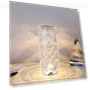 LED Crystal Rose Table Lamp Projector — Overhead Lighting, TOP MALL-005