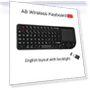 Mini 2.4G RF Wireless Keyboard with Backlight — Keyboards, Refreshing Home