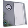 Classic Wall Clock with Date and Temperature — Desk & Shelf, Kitchen Accs