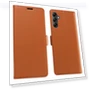 Leather Phone Wallet Cover with Side Magnetic Clasp — Flip Cases, Smartwatch 2025