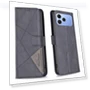 Geometric Embossed Leather Wallet Case with Stand — Flip Cases, Smartwatch 2025