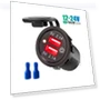 Dual USB 4.2A 12-24V Car Charger — Vehicle Power Solutions, Cars Auto Home