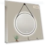 Round Makeup Mirror with LED Lighting — Makeup, Vinde Home