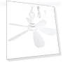 Silent Ceiling Fan with Remote Control — Ceiling Fans, Lntelligent Living Hall