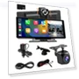 10.26-inch 4G IPS Touch Screen GPS Navigation Carplay Android AUTO Dual Lens Dash Cam Rearview Mirror — Dashboard Installation Kits, 888 Auto Parts Town