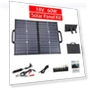18V 60W Foldable Solar Panel Kit with Controller — Solar & Wind Power, Stone Home