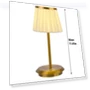 Vintage Fabric Touch Switch Table Lamp — Lighting, Super Star Mall