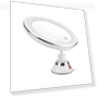 10x Magnifying Mirror with LED Lighting — Handheld, Luminaire Lighting Mall
