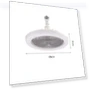 Smart Ceiling Fan 3-in-1 with Remote Control — Ceiling Fans, Good Household Items
