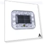 Solar Warning Light with Touch Control — Vehicle Safety Signals, JOHO
