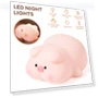 Cute Rabbit Pig Silicone Night Light — Lamps & Shades, Exquisite goods home furnishing