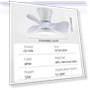 Modern Ceiling Fan with LED Lighting — Ceiling Fan Lighting Solutions, Luminaire Lighting Mall