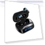 Bluetooth Earbuds with Digital Touch Screen — In-Ear Headphones, QUEED
