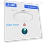 Radar Sensor LED Ceiling Light Panel — Overhead Lighting, AE Selection