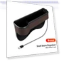 Car Gap Storage Box with RGB and USB Smart Fast Charger — Car Essentials, Auto Launcher