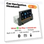 Universal 1Din Head Unit with 6.2" Touchscreen — Stereo Receivers, Auto Launcher