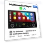 Universal 6.86-inch HD Touchscreen CarPlay Auto 2 Din Multimedia Video Player — Navigation & GPS Accessories, Auto Launcher