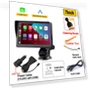 7-inch Portable Wireless Carplay Android Auto Multimedia Video Player — Stereo Receivers, Auto Accessories Home