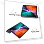 Thumbnail 3-folding Smart Leather Tablet Case for iPad Air 13 2024 / Pro 12.9 2022 — Keyboard Cases