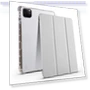 Thumbnail 3-fold Clear TPU Smart Leather Tablet Case for iPad Pro 11 2024 with Pen Slot — Cases