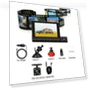 4-inch Car Dash Cam with Triple Lens — Dashboard Cameras, Carsun