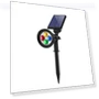RGB Solar Spotlight — Outdoor Illumination, Smart Mouse