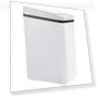 Induction Touch Sensor Trash Can — Kitchen Cans, Chic Interiors