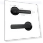Smart Fingerprint Door Lock Handle — Locks, Chic Interiors